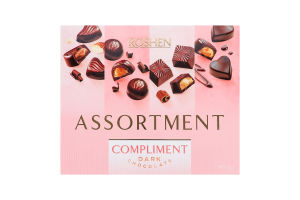 Цукерки шоколадні Compliment Roshen к/у 145г