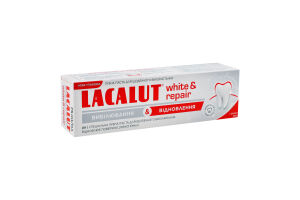 Паста зубна Вибілювання&Відновлення Lacalut 75мл