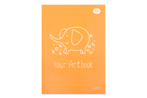 Блокнот Artbook Spoony Elephant В6 40аркушів Profiplan