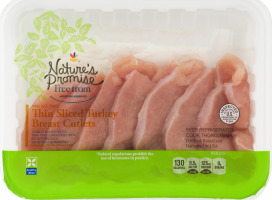 Nature's Promise Turkey Breast Cutlets Thin Sliced