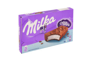 Бісквіт Milka з какао з молоч крем глазур мол шок