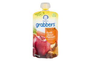 Gerber Grabbers Fruit & Veg Squeezable Puree Pouch Apple Carrot Pineapple