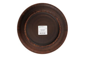 Тарілка кераміка гладка плоска 24см Духм'яна піч
