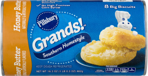 Pillsbury Grands! Southern Homestyle Big Biscuits Honey Butter - 8 CT