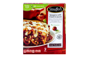 Stouffer's Large Family Size Lasagna with Meat & Sauce
