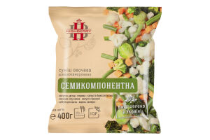 Суміш овочева швидкозаморожена Семикомпонентна Highberry м/у 400г