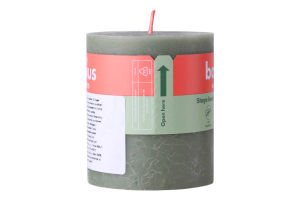 Свеча оливковая 8х6.8см №103668780370 Bolsius 1шт