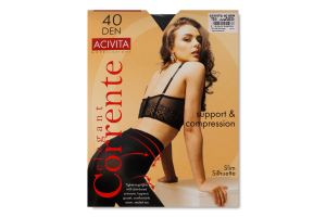 Колготки жіночі Corrente Acivita 40den 5 nero
