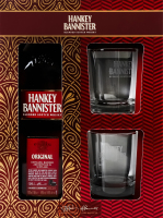 Набор Виски 0.7л 40% + 2 стакана Hankey Bannister к/у