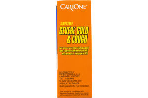 CareOne Daytime Severe Cold & Cough Berry Infused With Menthol & Green Tea Flavors - 6 CT