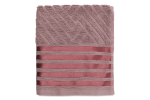 Рушник пильно-рожевий махровий 40*70см 500г/м2 GM Textile