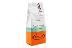 Кава Wellcoffee мелена смажена 200г м/у Bristot