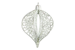 Прикраса ялинкова з орнаментом Фізаліс в асортимен