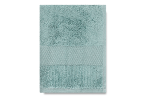 Рушник м"ятний махровий зеро твіст з бордюром 40*70см 600г/м2 ГМ Текстайл