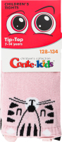 Колготки детские Conte kids Tip-Top №17C-60СП 128-134 черный-светло-розовый
