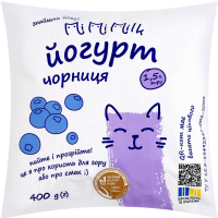 Йогурт 1.5% с наполнителем фруктовым пастеризованным Черника Mimimilk м/у 400г