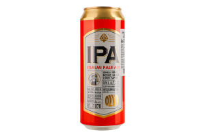 Пиво 0.5л 4.7% світле нефільтроване непастеризоване IPA Olvi з/б