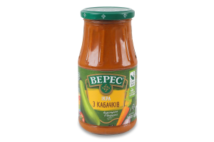 Икра из кабачков стерилизованная Экстра Верес с/б 500г