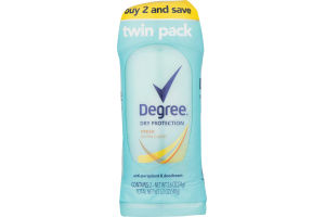 Degree Dry Protection Invisible Solid Anti-Perspirant & Deodorant Fresh - 2 PK