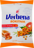 Цукерки м'які з обліпихи з вітамінами Verbena м/у 60г