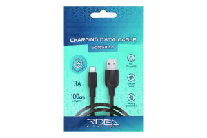 Кабель Ridea USB RC-M114 Soft Silico Micro 3A Арт.0324