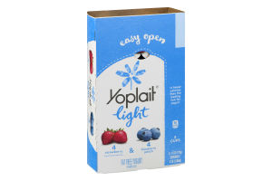 Yoplait Light Fat Free Yogurt Strawberry & Blueberry Patch - 8 CT