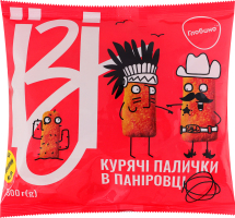 Палички курячі заморожені в паніровці Їзі м/у 300г