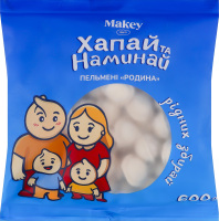 Пельмени замороженные Семья Хапай и наминай Makey м/у 600г