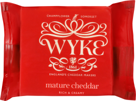 Сир Чеддер 34,9% витр. Wyke 200г