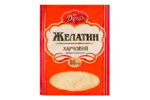 Желатин пищевой Деко м/у 25г