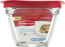Rubbermaid Glass Easy Find Lids 1.5 Cup