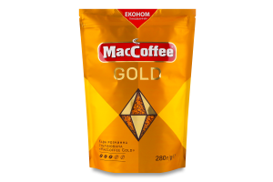Кофе растворимый сублимированный Gold MacCoffee д/п 280г