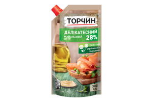 Соус майонезный 28% Деликатесный Торчин д/п 300г