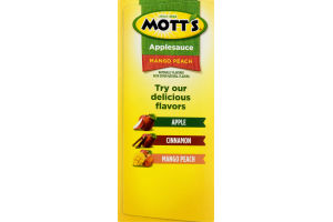 Mott's Applesauce Pouches Mango Peach - 4 CT
