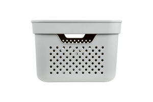 Корзина Simple 15л сірий Алеана