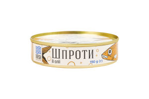 Шпроты в масле TaFish ж/б 150г