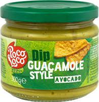 Соус Dip Guacamole style Avocado Poco Loco с/б 300г