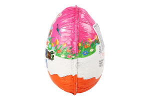 Яйце шоколадне Kinder з сюрпризом рожеве