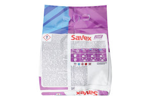 Засіб миючий порошкоподібний для автоматичного прання Color&Care Premium Savex 1.2кг