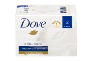 Dove Beauty Bar White - 2 CT