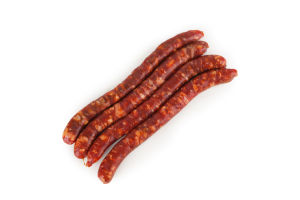 Ковбаски з яловичини Мергез охолоджені фасовані