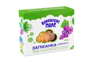 Запіканка сиркова 8% з родзинками Волошкове поле к/у 300г