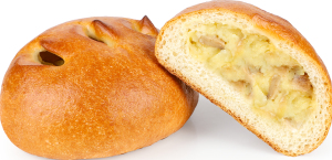 Пиріжок з картоплею/грибами до посту,70г