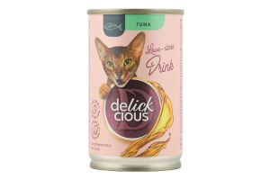 Корм додатковий для котів Напій з тунцем Delickcious з/б 140г
