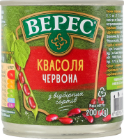 Фасоль красная стерилизованная Нежная Верес ж/б 200г