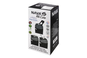 Термочашка Warm 500мл чорна Nava