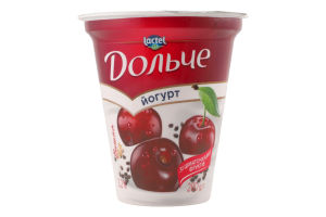 Йогурт 3.2% Вишня-чиа Дольче ст 280г