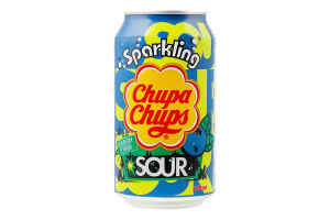 Напиток газированный со вкусом кислой ягоды Chupa Chups ж/б 0.345л