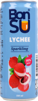 Напій BonSU із соку лічі 99% газований