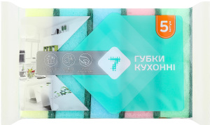 Губка кухонна Семерка 5 шт
